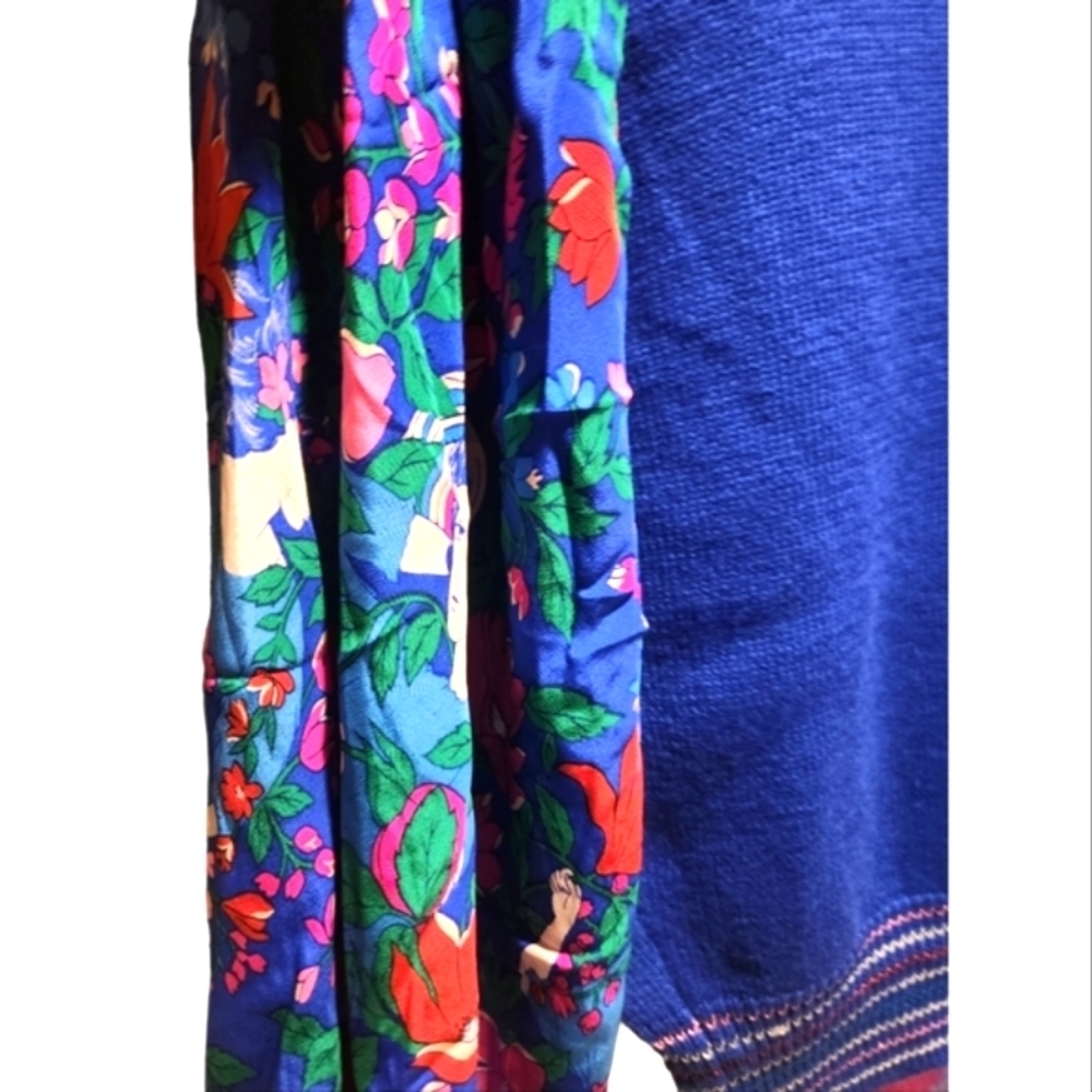 Vintage Diane Fres "Persephone's Trip" Wool Blend Patterned Top SZ  S / M RARE - Picture 7 of 14